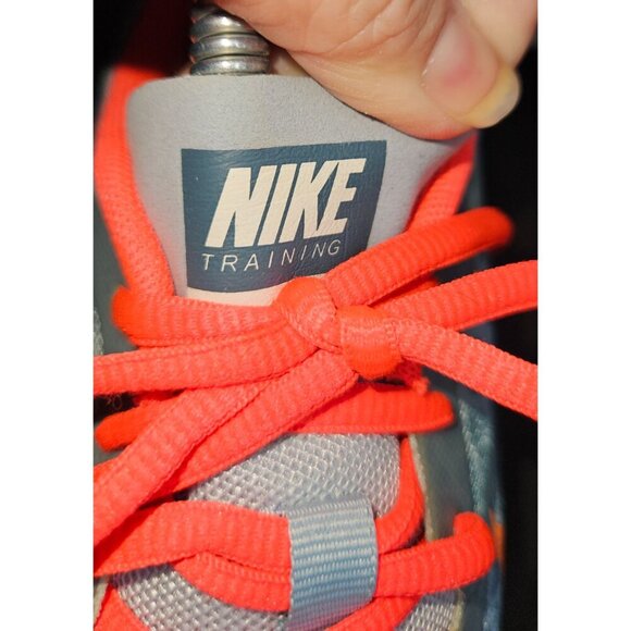 Nike Dual Fusion Womens Training Shoes Sz 9 Gray Coral Orange Athletic Sneakers - Picture 10 of 14